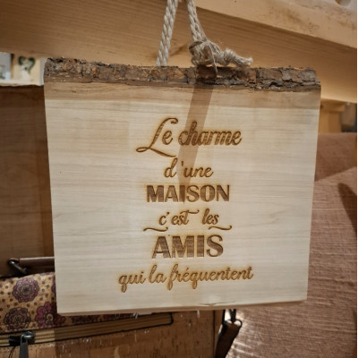 Bois  citation, "Le charme...