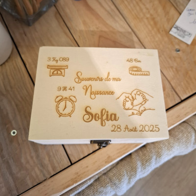 Boite souvenirs de ma...