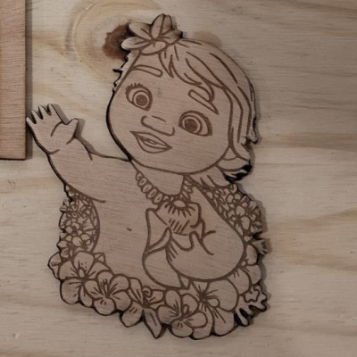 Topper Cake " Vaiana 2 Siméa"