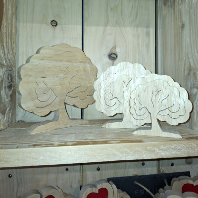 Arbre rond  puzzle , bois...